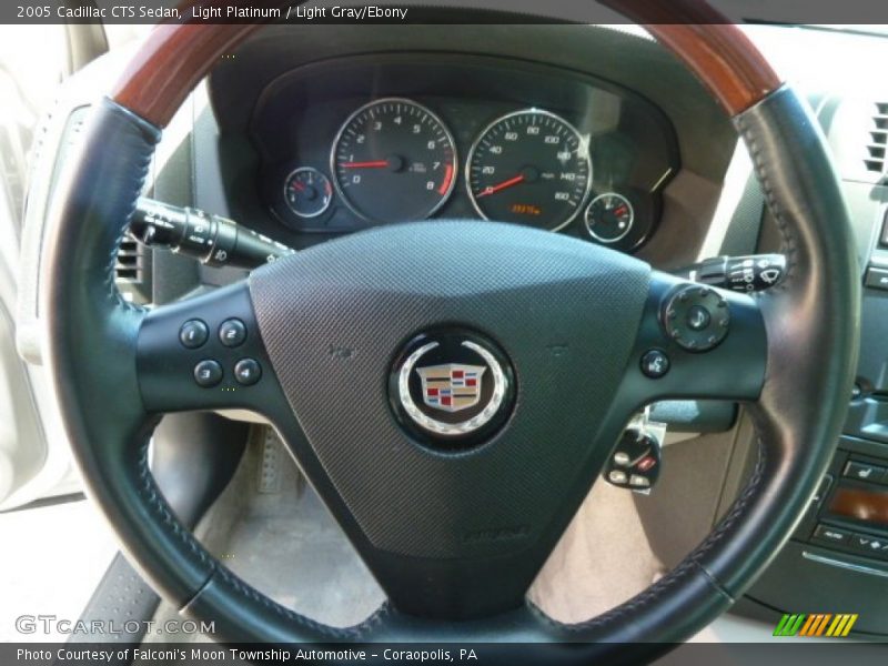 Light Platinum / Light Gray/Ebony 2005 Cadillac CTS Sedan