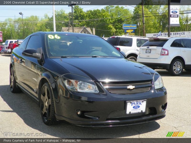 Black / Ebony 2006 Chevrolet Cobalt SS Supercharged Coupe