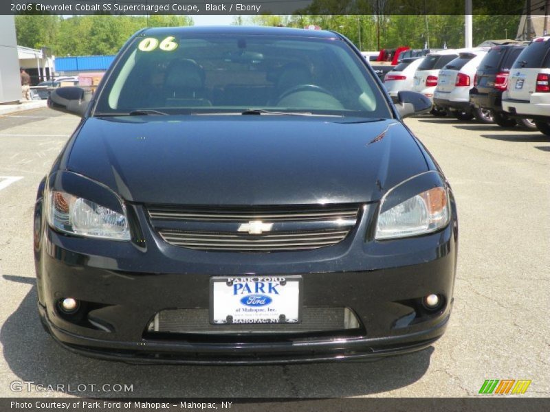 Black / Ebony 2006 Chevrolet Cobalt SS Supercharged Coupe