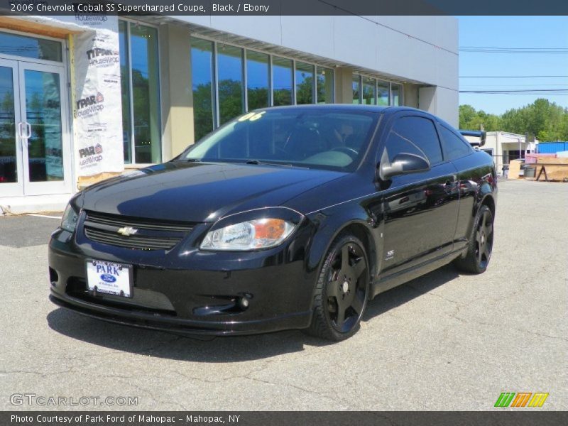 Black / Ebony 2006 Chevrolet Cobalt SS Supercharged Coupe