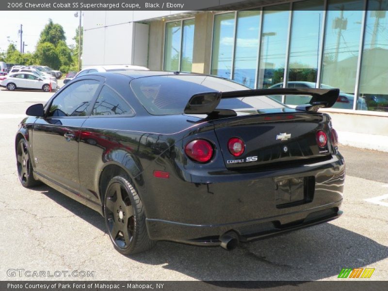 Black / Ebony 2006 Chevrolet Cobalt SS Supercharged Coupe