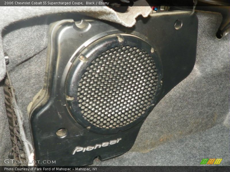 Audio System of 2006 Cobalt SS Supercharged Coupe