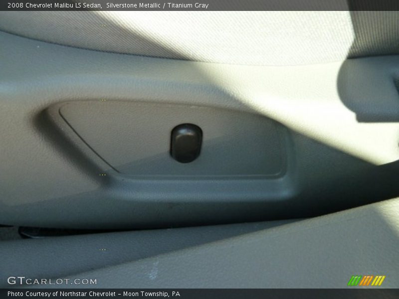 Silverstone Metallic / Titanium Gray 2008 Chevrolet Malibu LS Sedan