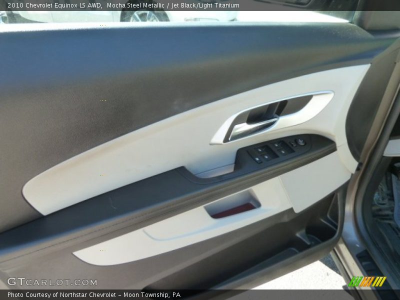 Mocha Steel Metallic / Jet Black/Light Titanium 2010 Chevrolet Equinox LS AWD