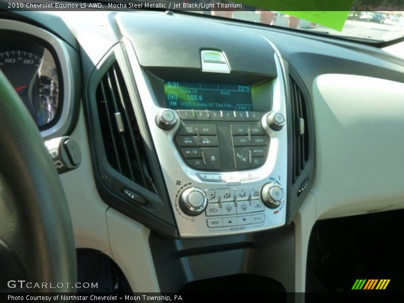 Mocha Steel Metallic / Jet Black/Light Titanium 2010 Chevrolet Equinox LS AWD