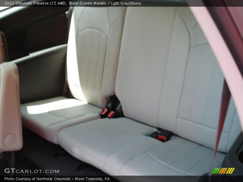 Black Granite Metallic / Light Gray/Ebony 2012 Chevrolet Traverse LTZ AWD