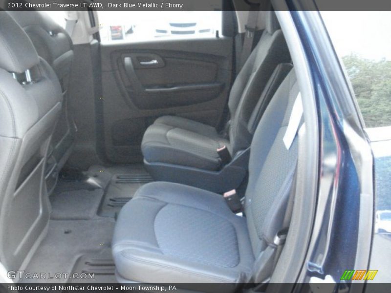 Dark Blue Metallic / Ebony 2012 Chevrolet Traverse LT AWD