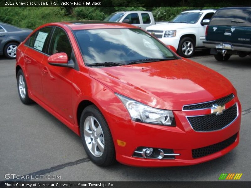 Victory Red / Jet Black 2012 Chevrolet Cruze LT/RS