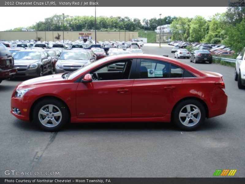 Victory Red / Jet Black 2012 Chevrolet Cruze LT/RS