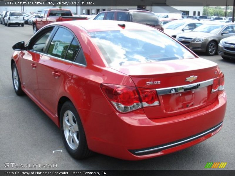 Victory Red / Jet Black 2012 Chevrolet Cruze LT/RS