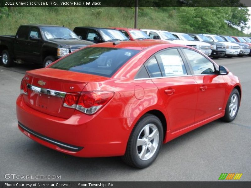 Victory Red / Jet Black 2012 Chevrolet Cruze LT/RS