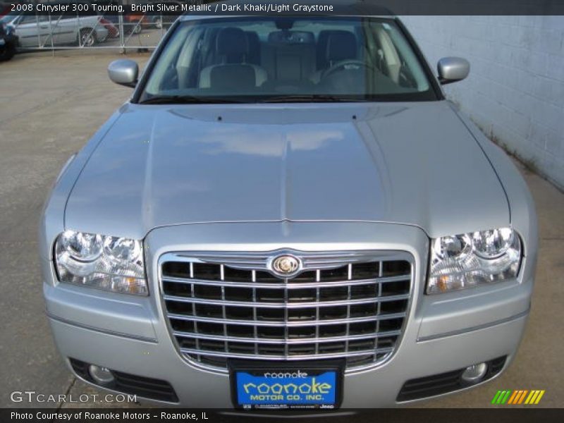 Bright Silver Metallic / Dark Khaki/Light Graystone 2008 Chrysler 300 Touring