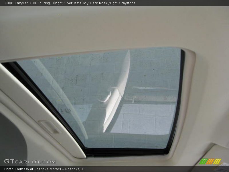 Bright Silver Metallic / Dark Khaki/Light Graystone 2008 Chrysler 300 Touring