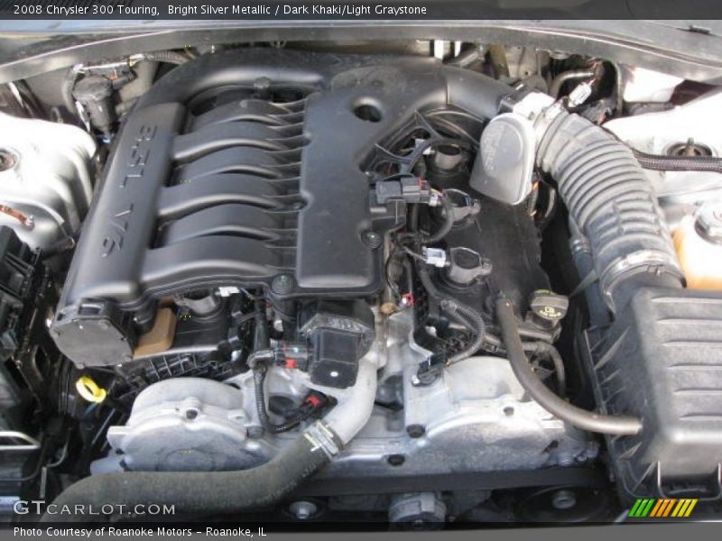 Bright Silver Metallic / Dark Khaki/Light Graystone 2008 Chrysler 300 Touring