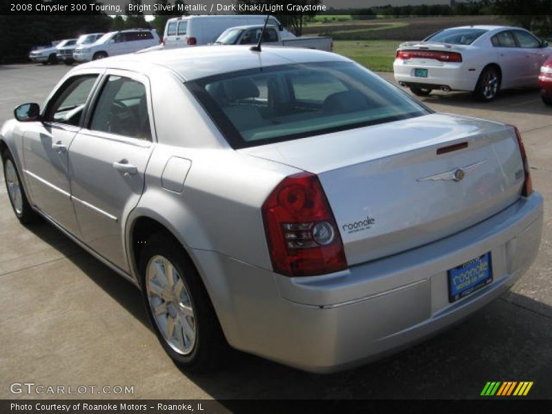 Bright Silver Metallic / Dark Khaki/Light Graystone 2008 Chrysler 300 Touring