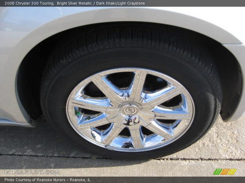 Bright Silver Metallic / Dark Khaki/Light Graystone 2008 Chrysler 300 Touring