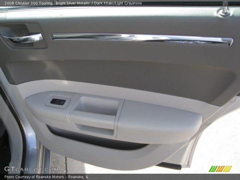 Bright Silver Metallic / Dark Khaki/Light Graystone 2008 Chrysler 300 Touring