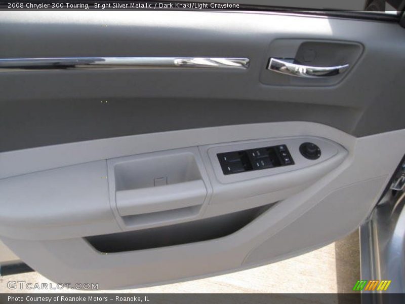 Bright Silver Metallic / Dark Khaki/Light Graystone 2008 Chrysler 300 Touring