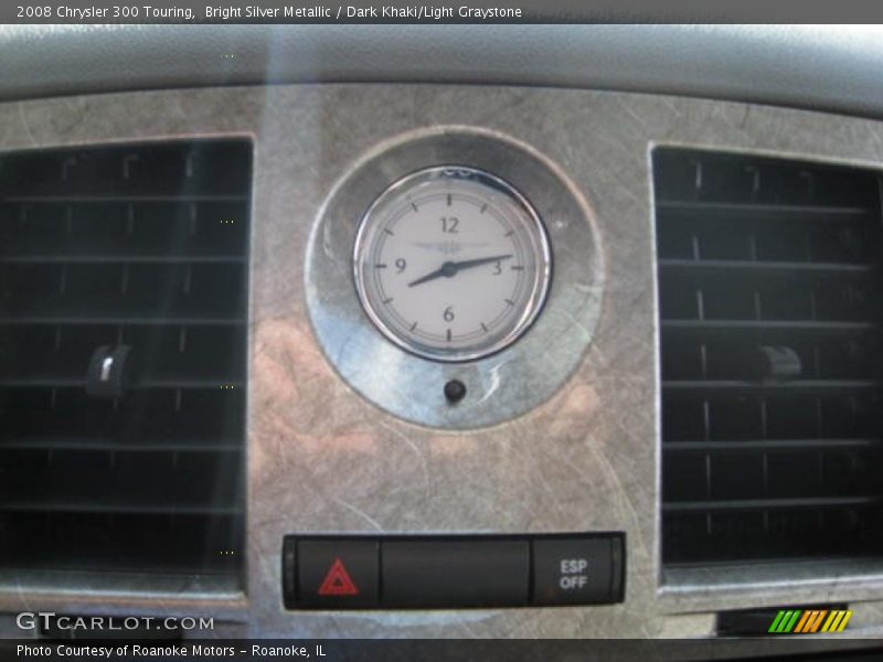 Bright Silver Metallic / Dark Khaki/Light Graystone 2008 Chrysler 300 Touring