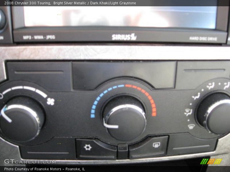 Bright Silver Metallic / Dark Khaki/Light Graystone 2008 Chrysler 300 Touring