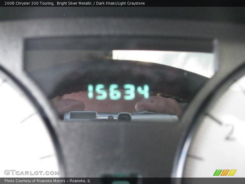 Bright Silver Metallic / Dark Khaki/Light Graystone 2008 Chrysler 300 Touring