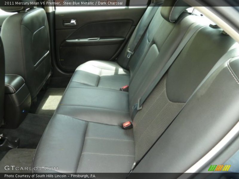 Steel Blue Metallic / Dark Charcoal 2011 Mercury Milan V6 Premier
