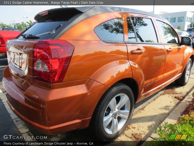 Mango Tango Pearl / Dark Slate Gray 2011 Dodge Caliber Mainstreet
