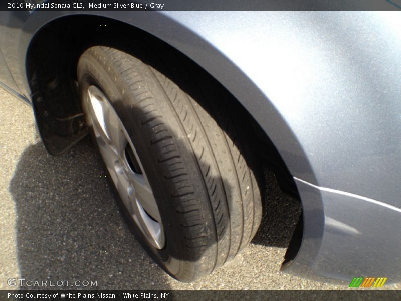 Medium Silver Blue / Gray 2010 Hyundai Sonata GLS