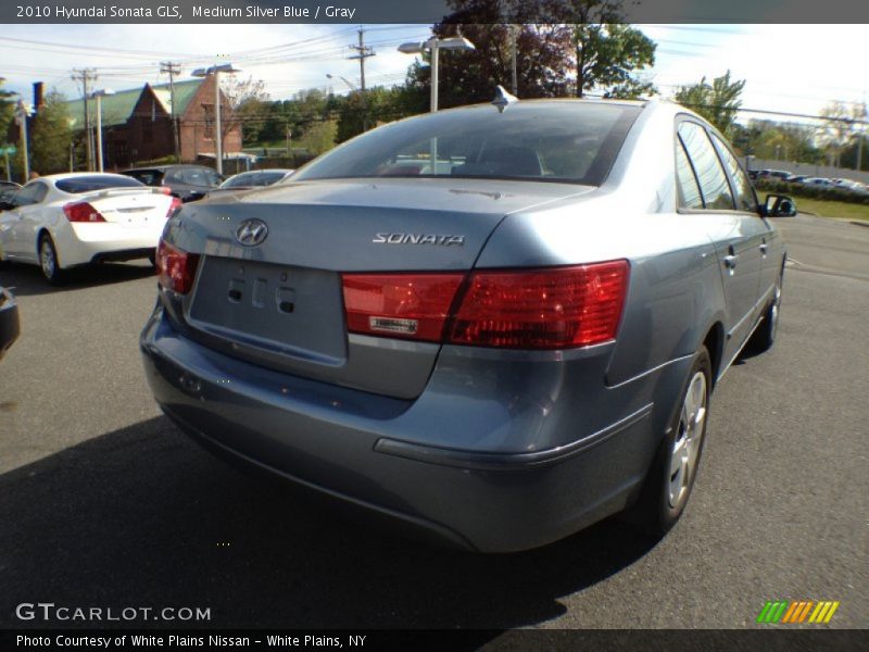 Medium Silver Blue / Gray 2010 Hyundai Sonata GLS