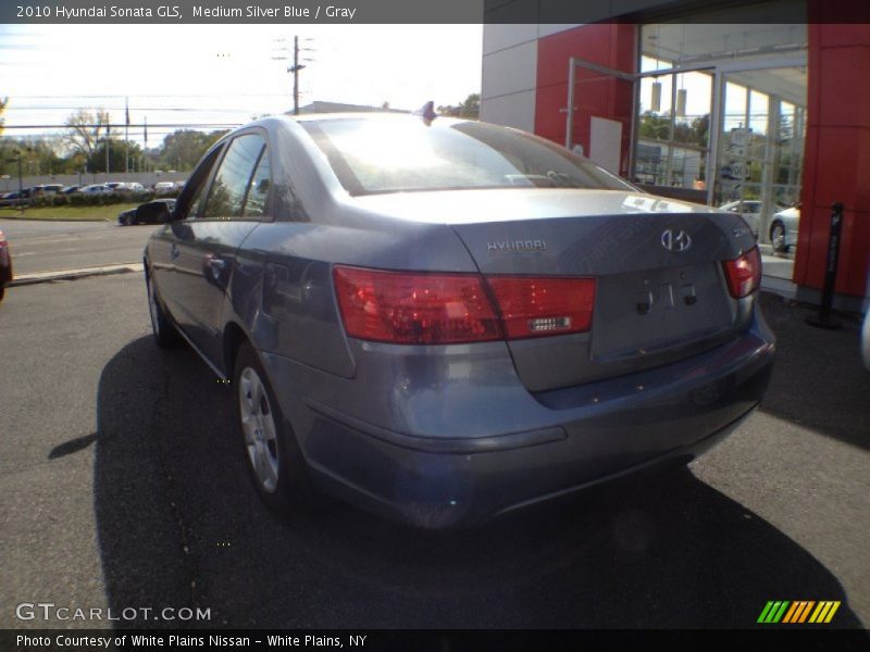 Medium Silver Blue / Gray 2010 Hyundai Sonata GLS