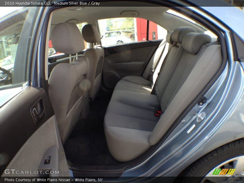 Medium Silver Blue / Gray 2010 Hyundai Sonata GLS