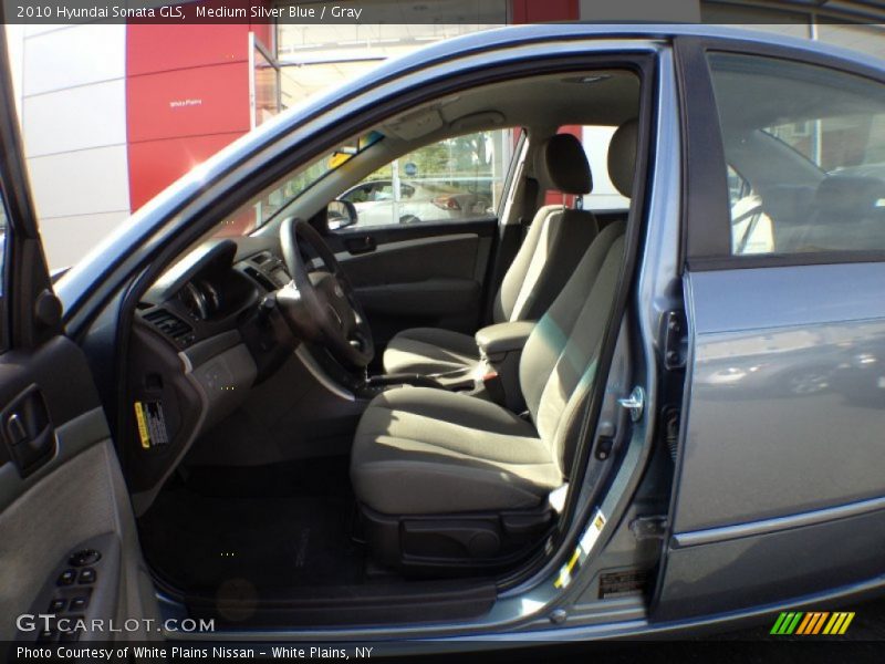 Medium Silver Blue / Gray 2010 Hyundai Sonata GLS