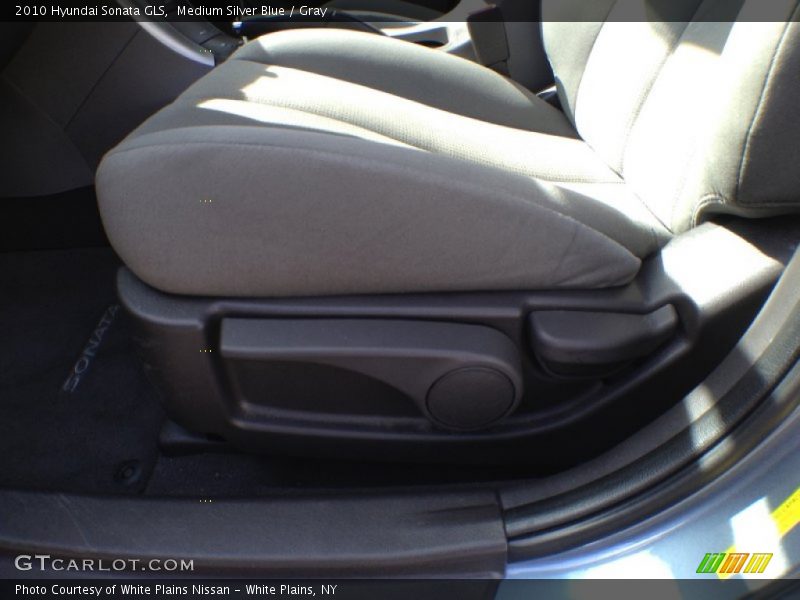 Medium Silver Blue / Gray 2010 Hyundai Sonata GLS