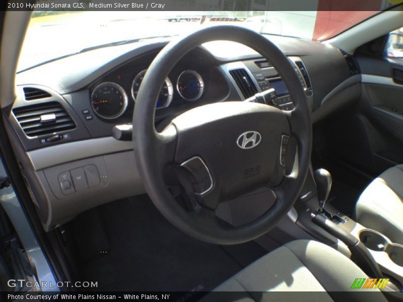 Medium Silver Blue / Gray 2010 Hyundai Sonata GLS