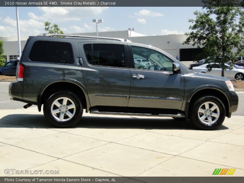 Smoke Gray Metallic / Charcoal 2010 Nissan Armada SE 4WD