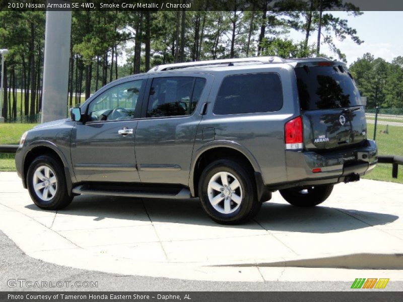 Smoke Gray Metallic / Charcoal 2010 Nissan Armada SE 4WD