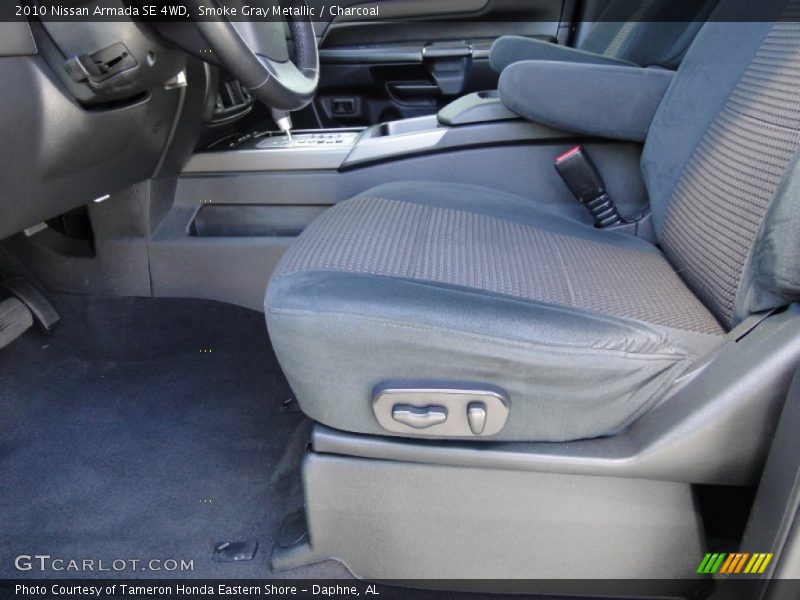 Front Seat of 2010 Armada SE 4WD