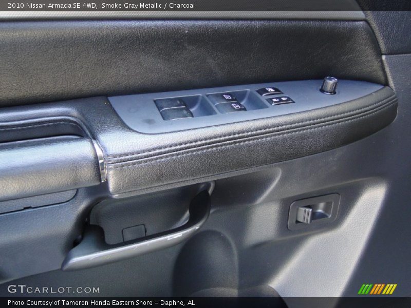 Smoke Gray Metallic / Charcoal 2010 Nissan Armada SE 4WD