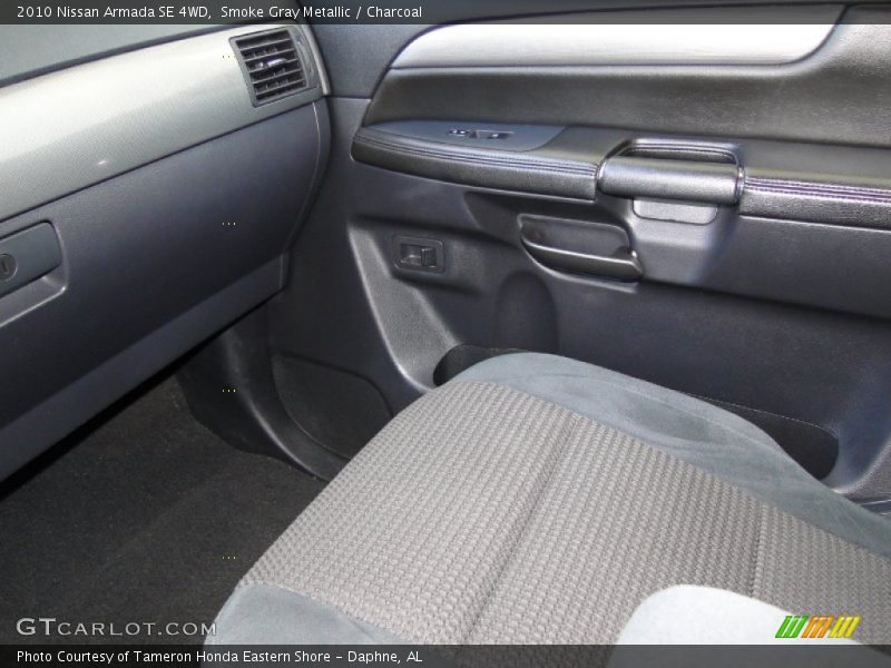 Smoke Gray Metallic / Charcoal 2010 Nissan Armada SE 4WD