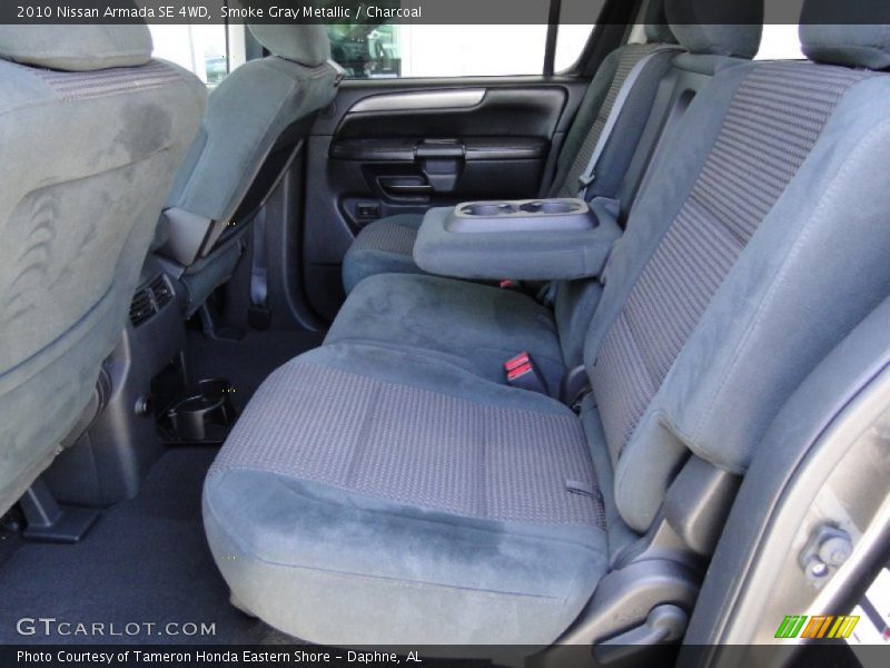  2010 Armada SE 4WD Charcoal Interior
