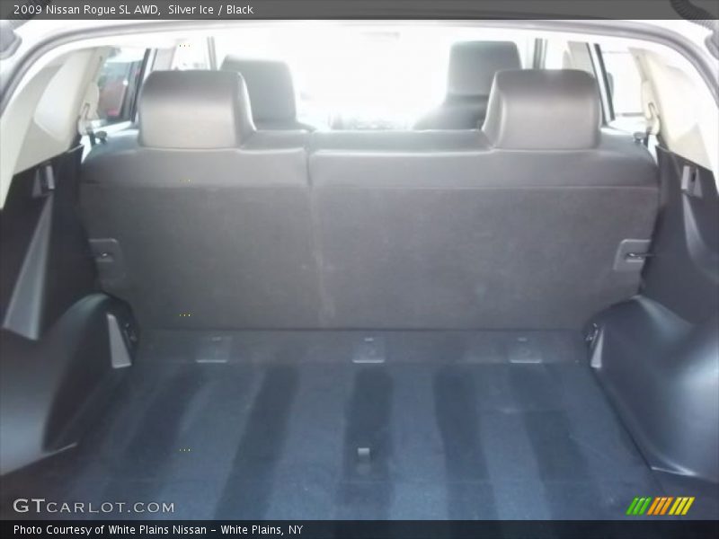Silver Ice / Black 2009 Nissan Rogue SL AWD