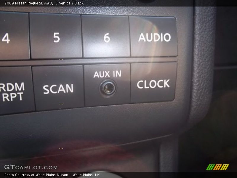 Silver Ice / Black 2009 Nissan Rogue SL AWD