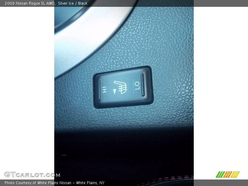 Silver Ice / Black 2009 Nissan Rogue SL AWD