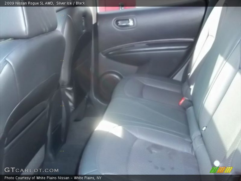 Silver Ice / Black 2009 Nissan Rogue SL AWD