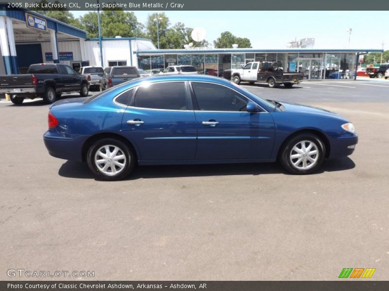Deep Sapphire Blue Metallic / Gray 2005 Buick LaCrosse CXL