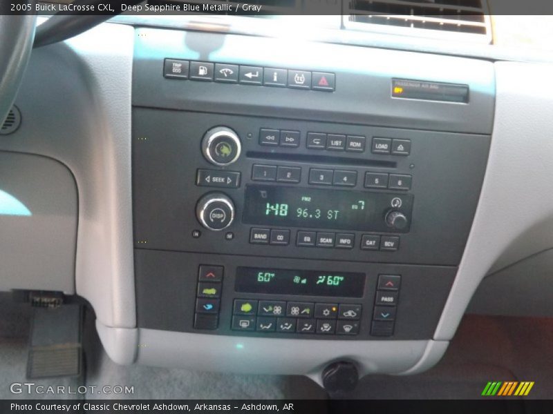 Deep Sapphire Blue Metallic / Gray 2005 Buick LaCrosse CXL