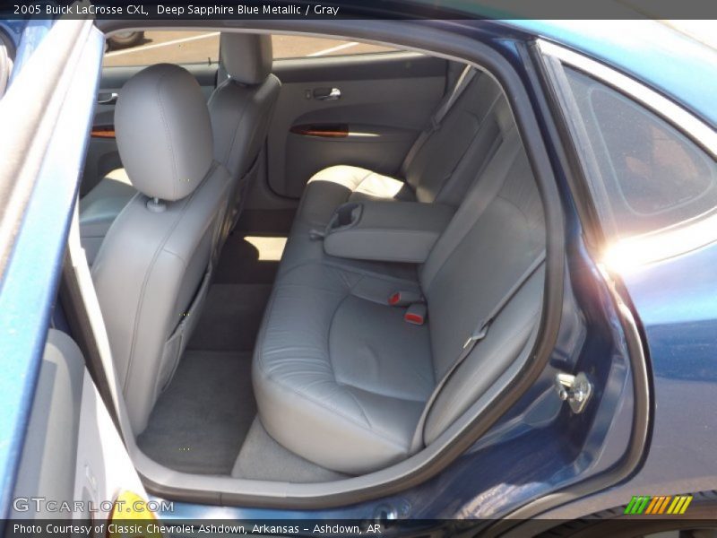 Deep Sapphire Blue Metallic / Gray 2005 Buick LaCrosse CXL