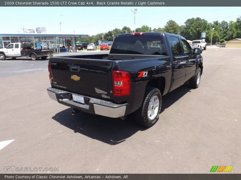 Black Granite Metallic / Light Cashmere 2009 Chevrolet Silverado 1500 LTZ Crew Cab 4x4