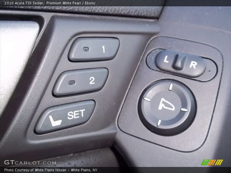 Premium White Pearl / Ebony 2010 Acura TSX Sedan