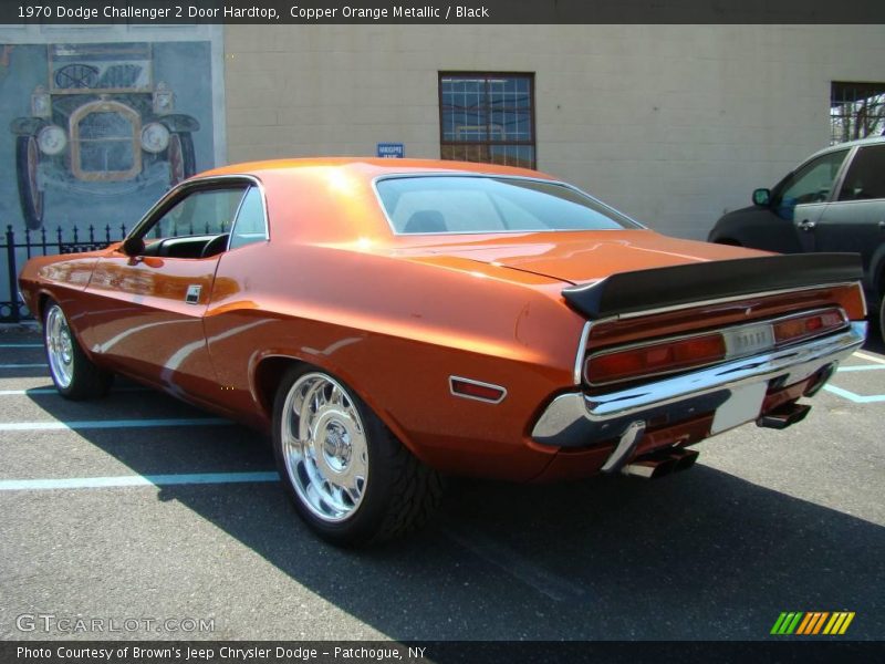  1970 Challenger 2 Door Hardtop Copper Orange Metallic